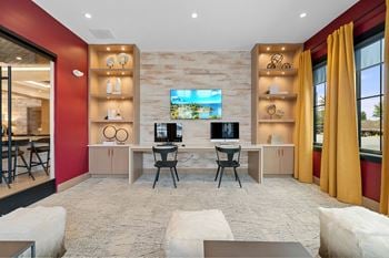 Modern business center